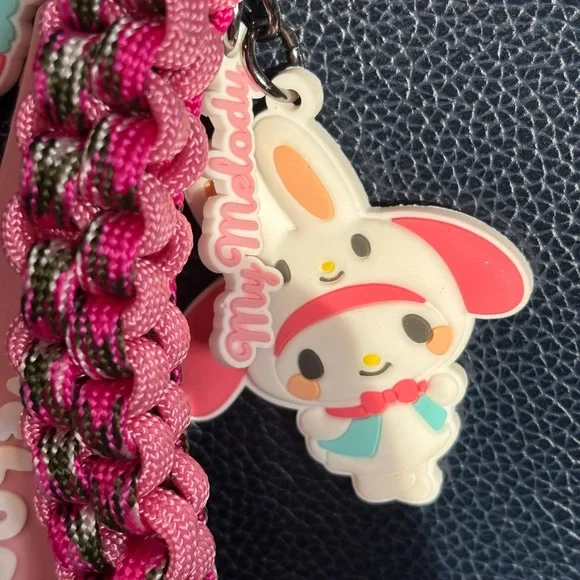Miu Miu Style | My Melody Paracord Sanrio Jane Birkinfy Miniso Keyfob Handmade - Picture 4 of 8